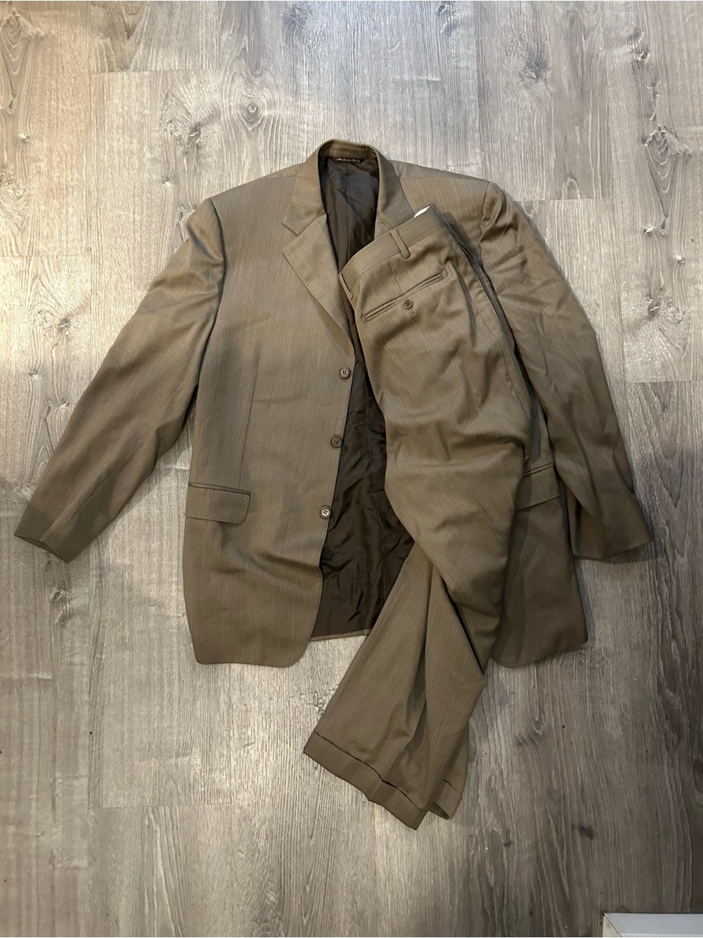 Canali Proposta Men's Two-Piece Suit in Brown 40R